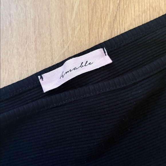 AMABLE one shoulder cut out dress large Fits like M. Like new ! - Picture 6 of 6